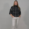Studio Luxe Grid Knit Top