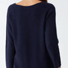 Soft as Cashmere Curved Hem Round Neck