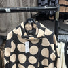 Italian Polka Dot Woolen Coat