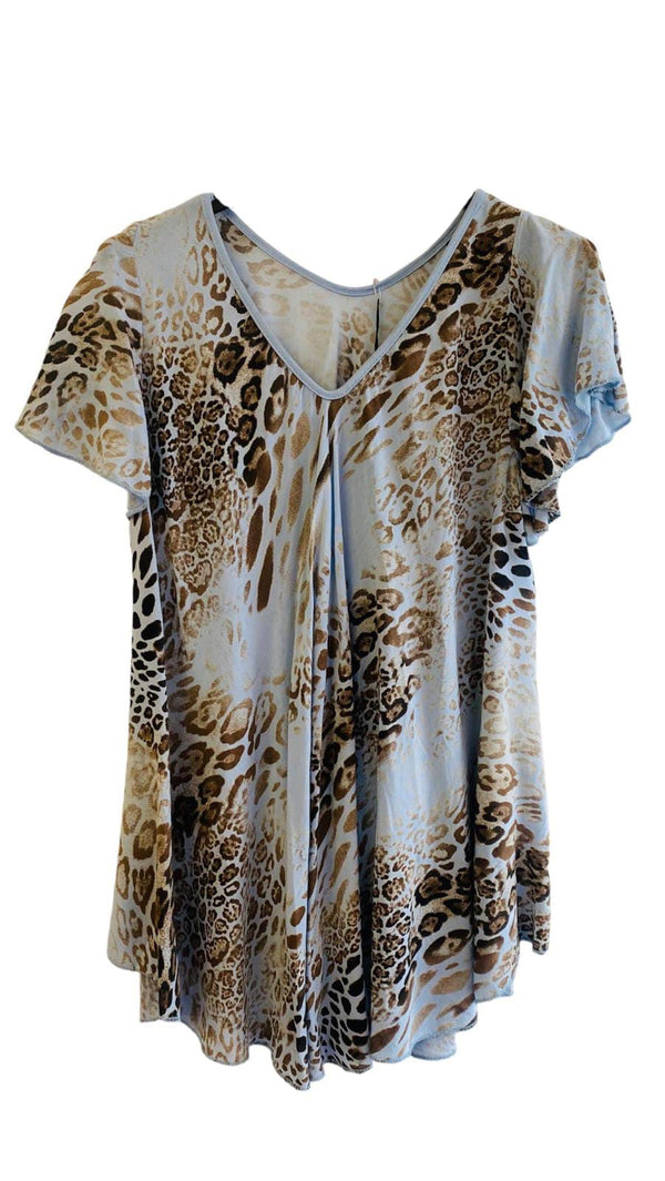 New Leopard Printed Fancy Top