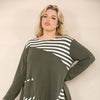 Stripe Tunic with Zip