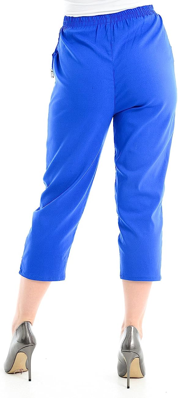 Cherry Berry Soft Stretch Trouser 3/4 Length Pack Of 11