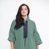 Zip Up Rain Jacket Hope Print