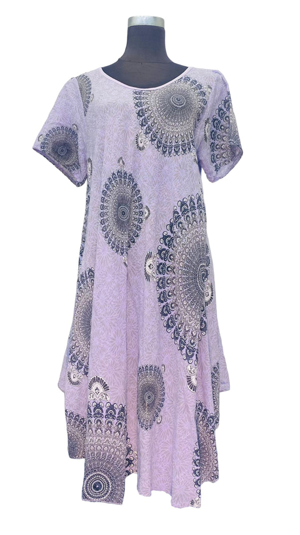Circle Printed Dress