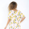 Womens Dresses Casual Summer Short Sleeve V-Neck Mini Swing Boho Sun Dress