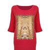 Sequin Embellished Cotton T-shirt